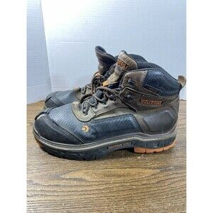 Wolverine Overpass 6" Comp Toe Contour Welt Work Boot Brown Mens 10EW W10717